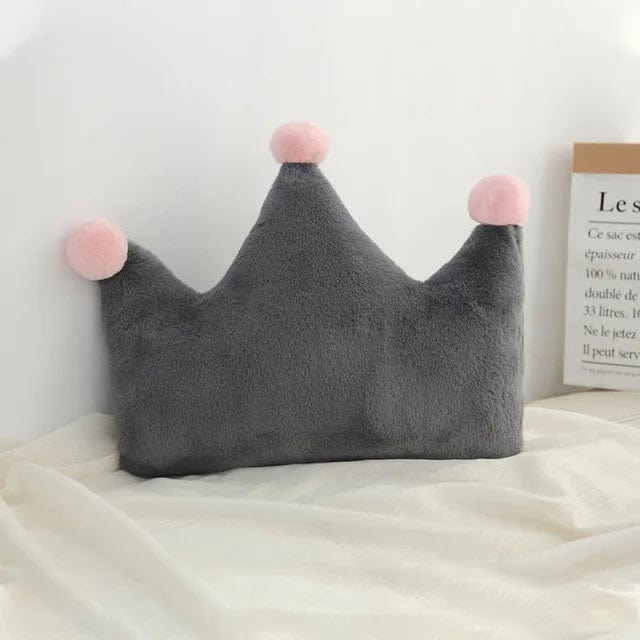 Coussins lune couronne coeur étoils chambre bébé Gris petit couronne boudechoux