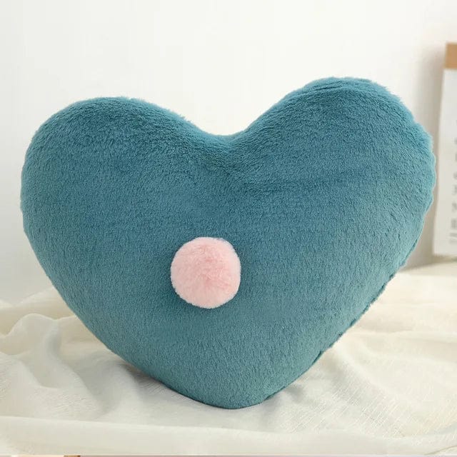 Coussins lune couronne coeur étoils chambre bébé Vert coeur boudechoux