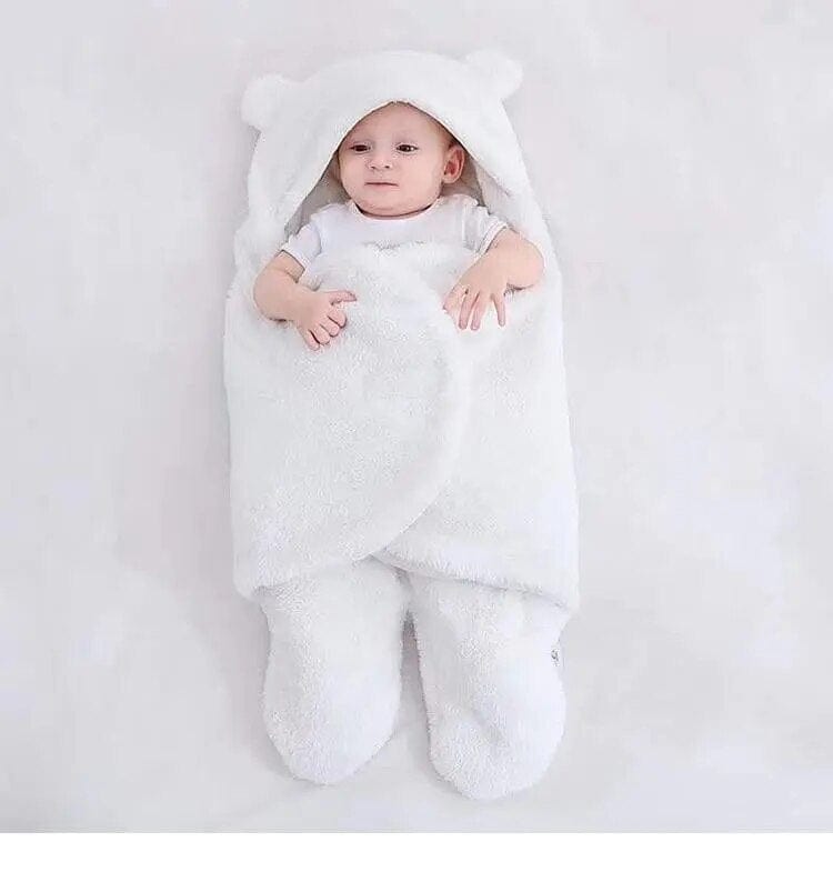 Couverture bébé  Petit ourson Blanc / 3 Mois boudechoux