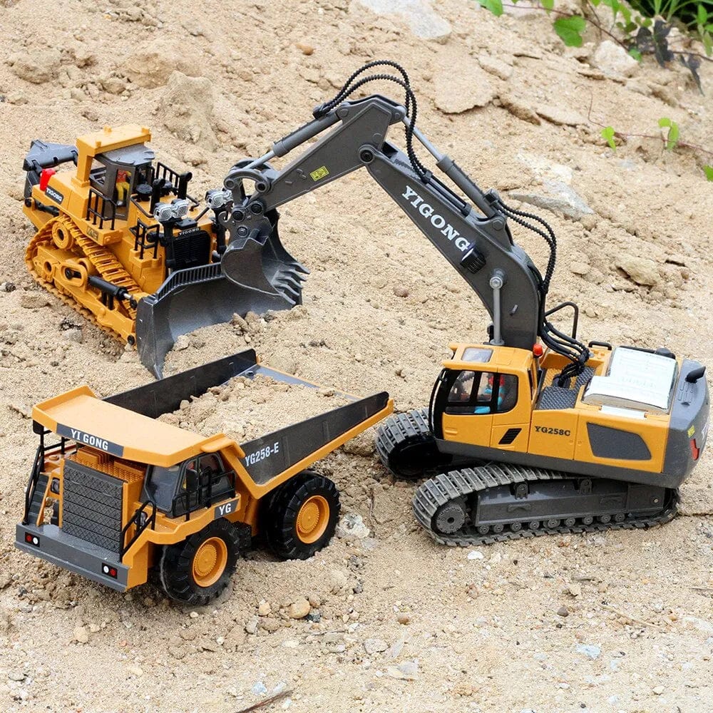 Engin de chantier télécommandé boudechoux