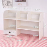 Etagère à livres en bois chambre bébé Blanc boudechoux