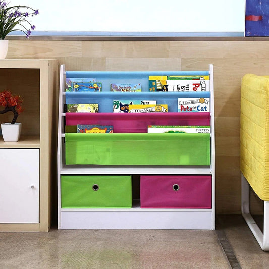 Etagère de Rangement Jouet et Livre Boudechoux