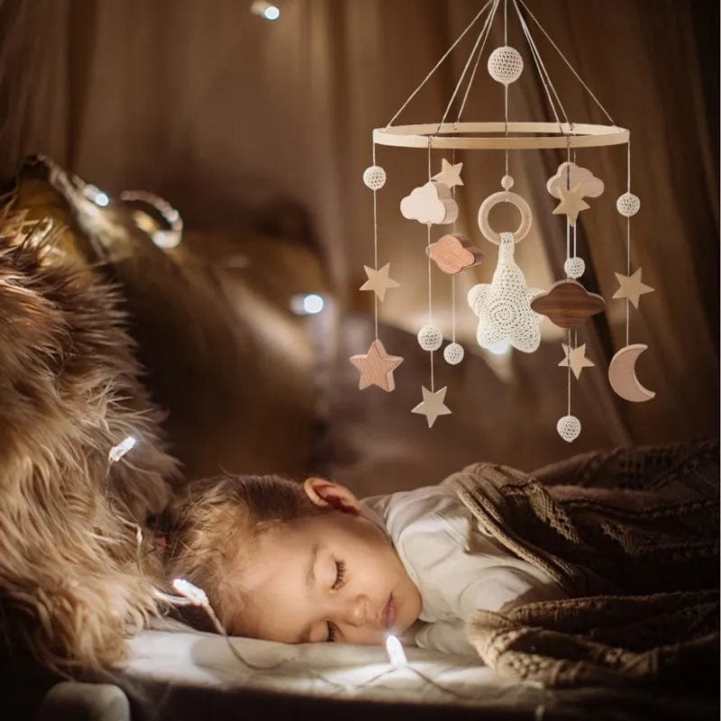 Hochet en Bois Musical pour Bébé boudechoux