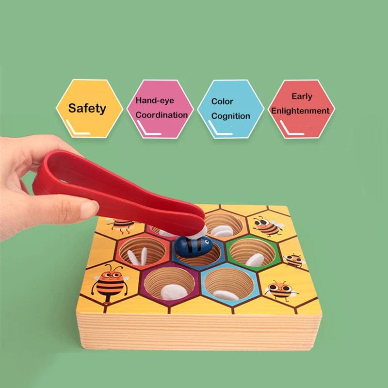 JEU DE TRI DE COULEURS MONTESSORI boudechoux