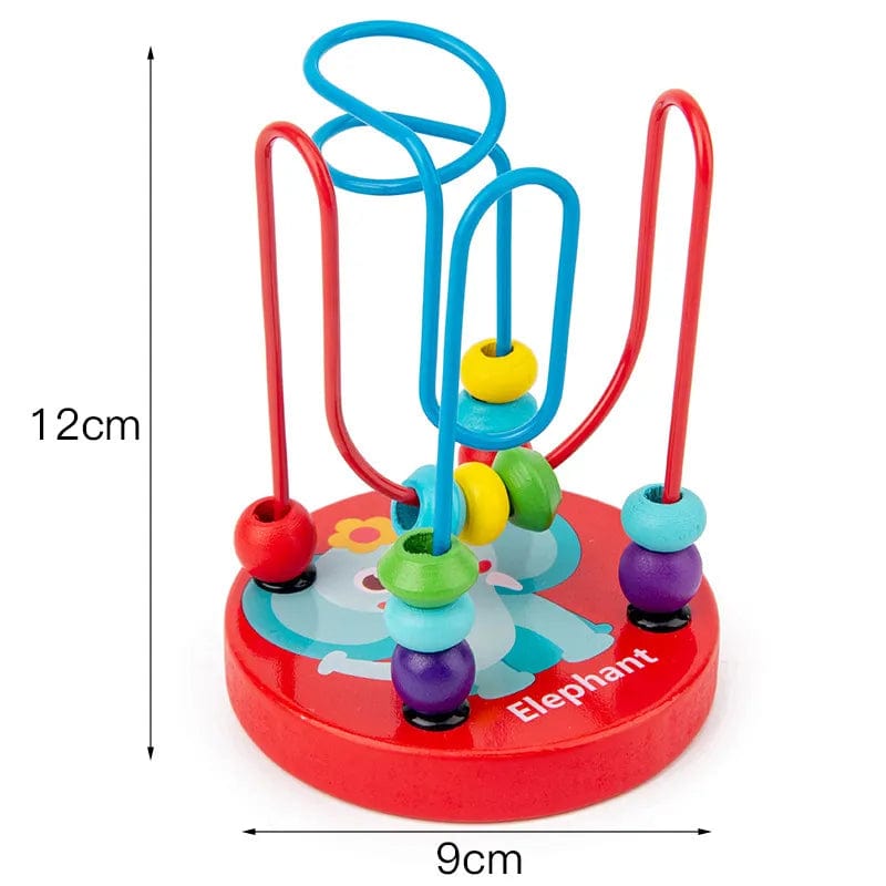 Jeux Montessori Bois Labyrinthe boudechoux