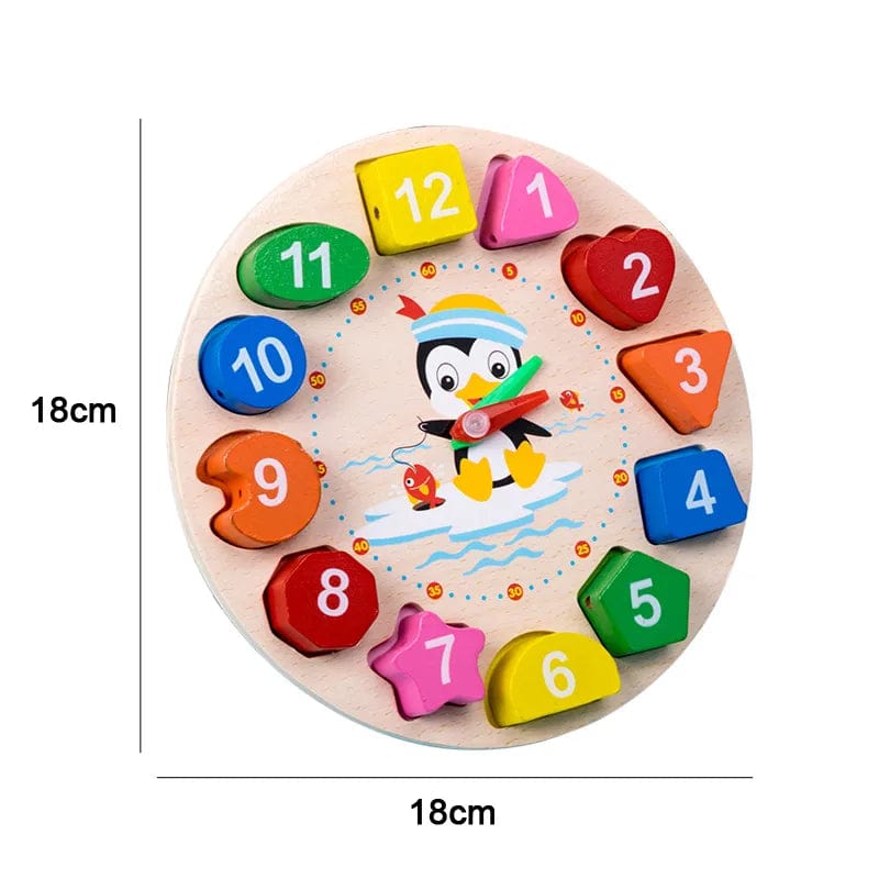 Jeux Montessori Bois Puzzle Chiffre boudechoux