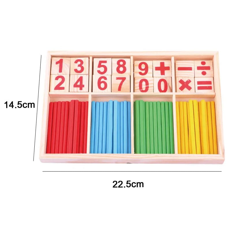 Jeux Montessori Bois Puzzle Math boudechoux