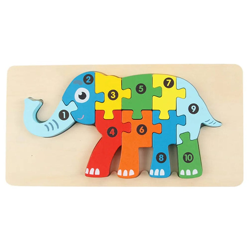 Jeux Montessori éléphant boudechoux