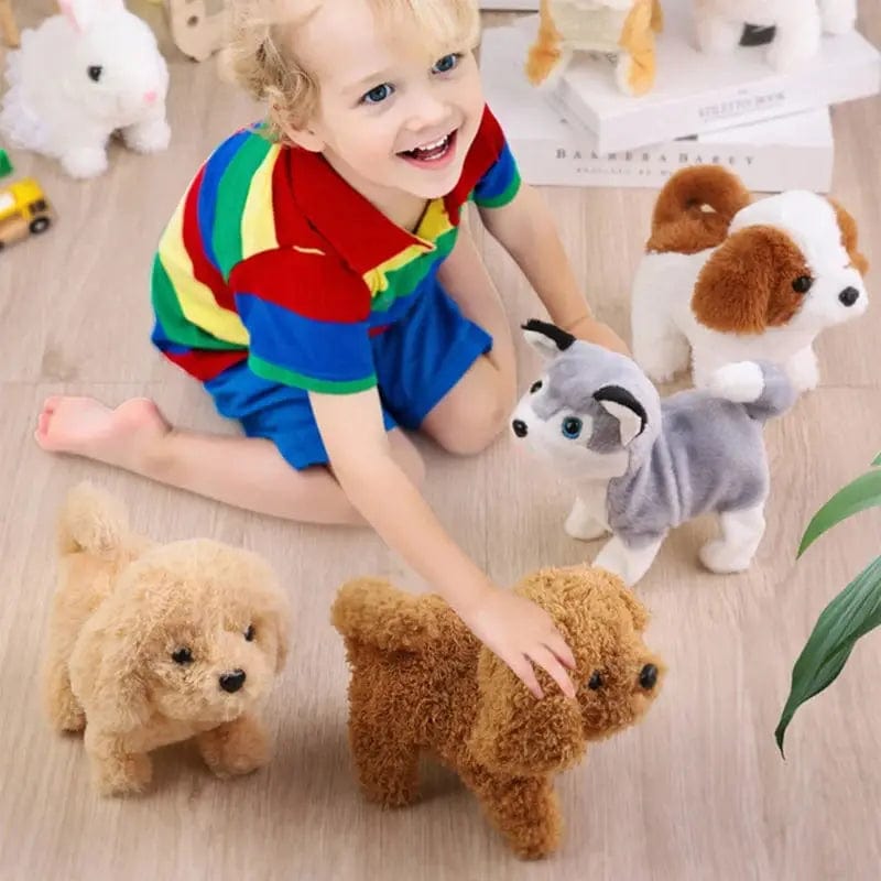Jouet de promenade avec chiens interactifs boudechoux