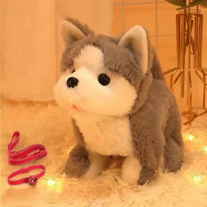 Jouet de promenade avec chiens interactifs Huskies boudechoux