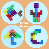 Jouet éducatif Puzzle tetris 3D  BOIS boudechoux