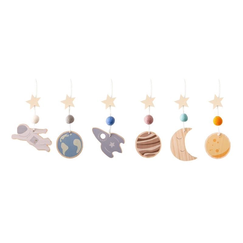 Jouets d'éveil Pendentifs en bois Pendentifs 1 boudechoux