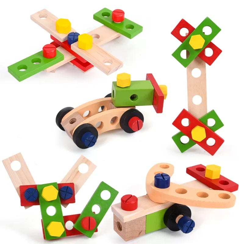 Jouets en bois montessori boudechoux