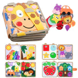 Jouets montessori 3 - 6 - 9 - 12 - 18 mois - 1 - 2 - 3 - ans Jiraf Boudechoux