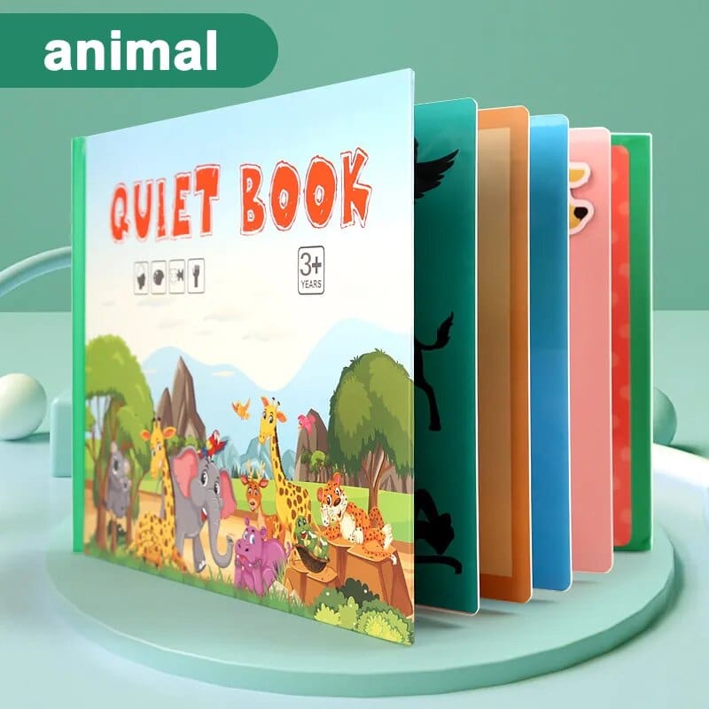 LIVRE  D'APPRENTISSAGE MONTESSORI Animaux boudechoux