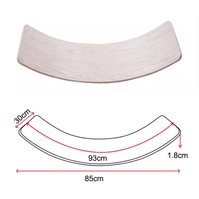 Planche d'équilibre en bois pour bébé boudechoux