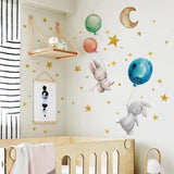 Stickers Mural Bebe boudechoux