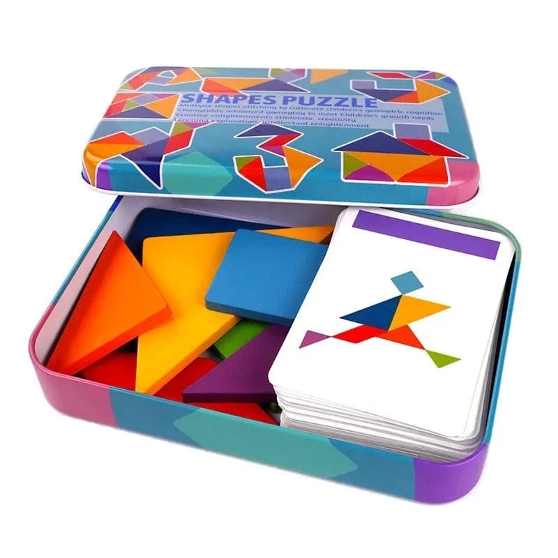 Tangram Jeu Montessori 3 4 5 ans Boudechoux