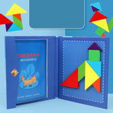 Tangram Modèle Bleu Boudechoux