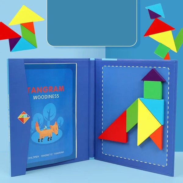 Tangram Modèle Bleu Boudechoux