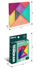 Tangram Puzzle Magnetique Boudechoux