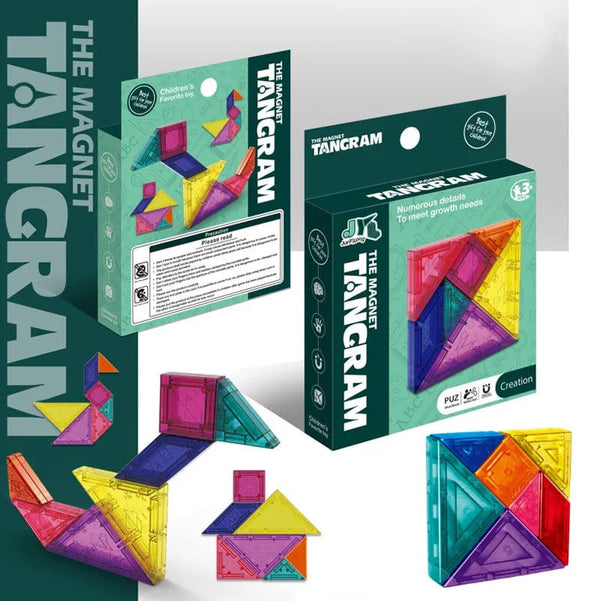 Tangram Puzzle Magnetique Boudechoux