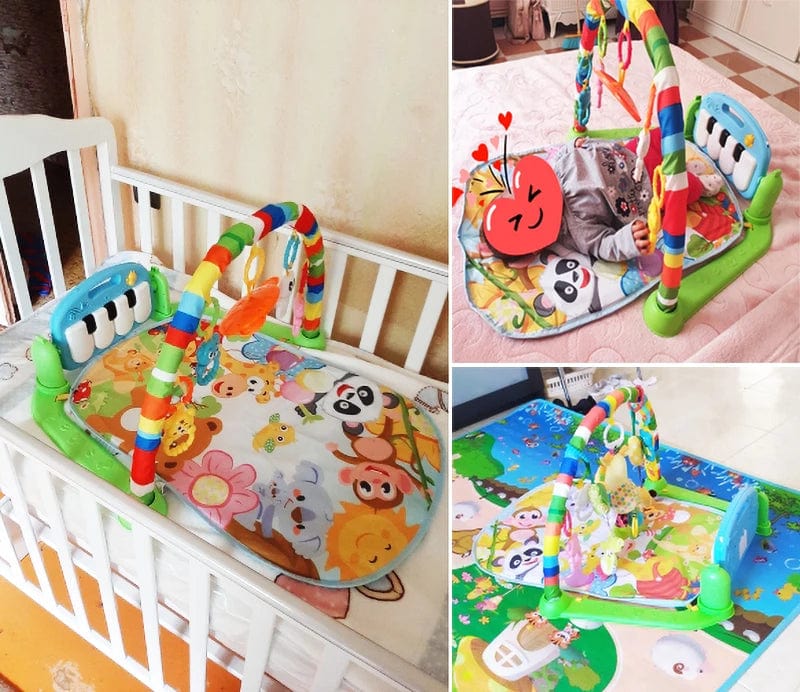 TAPIS D'ÉVEIL BÉBÉ SENSORIEL boudechoux