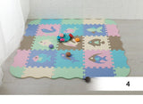 TAPIS D'EVEIL PUZZLE boudechoux