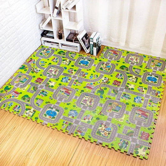 Tapis de jeux Circuit Voiture Boudechoux