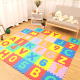 TAPIS PUZZLE BÉBÉ EN MOUSSE 26 Pcs lettres boudechoux