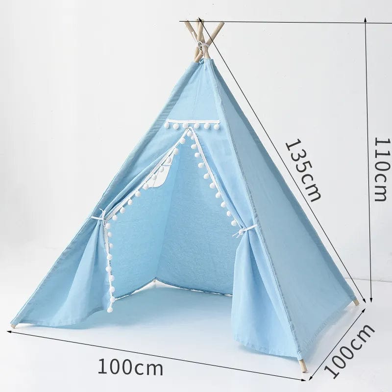 Tipi Bebe bleu boudechoux